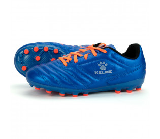 Бутсы футбольные "KELME Socccer Shoes (AG)", арт. 68833126-417, p.37, полиуретан, ТПУ, синий