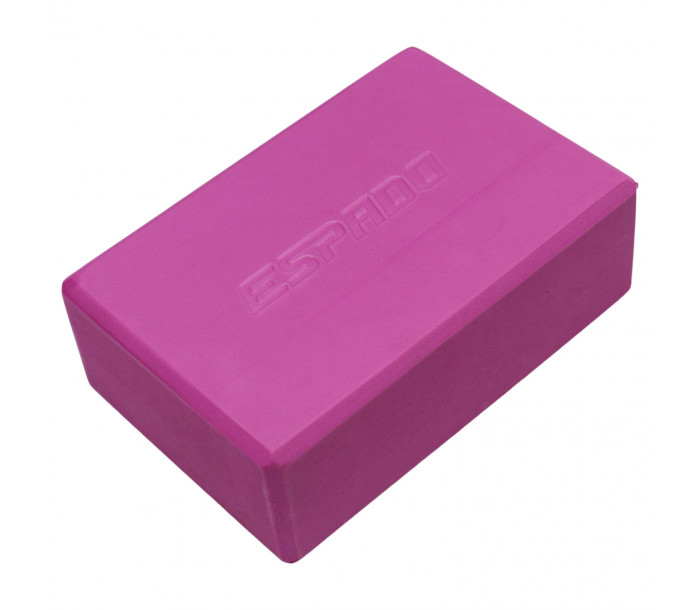 Блок для йоги "ESPADO", розовый ES2721-фото 2 hover image