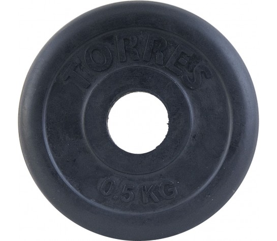 Диск обрезиненный. "TORRES 0,5 кг" image
