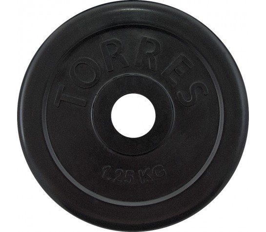 Диск обрезиненный. "TORRES 1,25 кг" image
