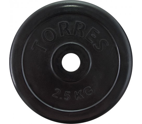 Диск обрезиненный. "TORRES 2,5 кг" image