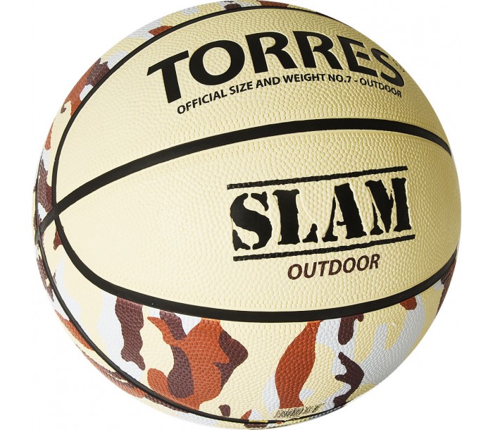 Мяч баскетбольный. "TORRES Slam" р.7