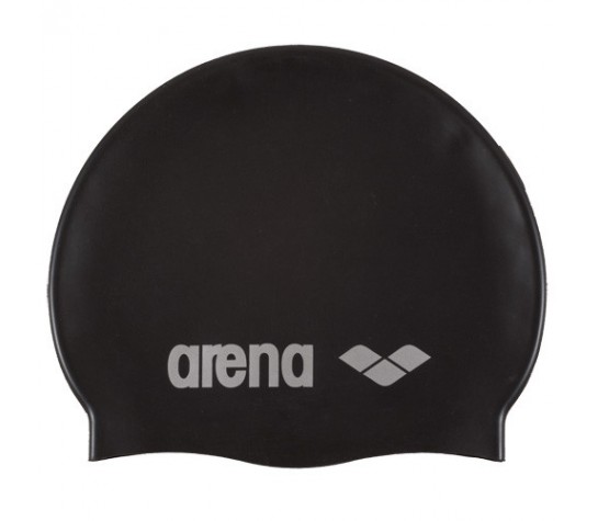 Шапочка для плавания. "ARENA Classic Silicone" Чёрный. image