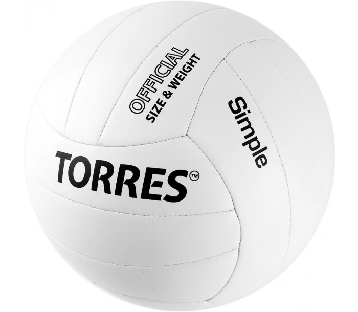 Мяч волейбольный. "TORRES Simple" р.5