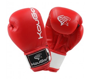 Перчатки боксерские Kougar 8 унций, красный