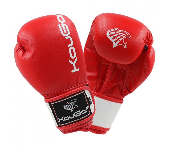 Перчатки боксерские Kougar 6 унций, красный