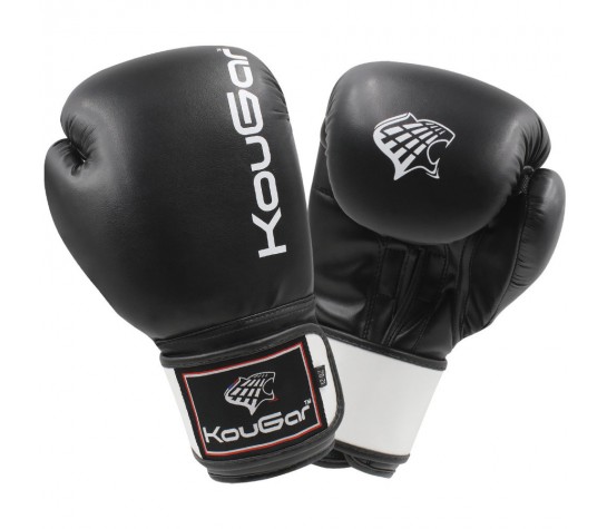 Перчатки боксерские Kougar 6 унций, черный image
