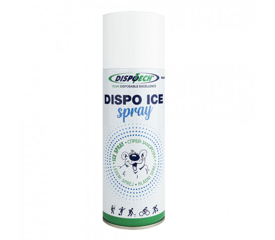 Спрей-заморозка Dispo Ice Spray, охлаждающий и обезболивающий, 400 мл image