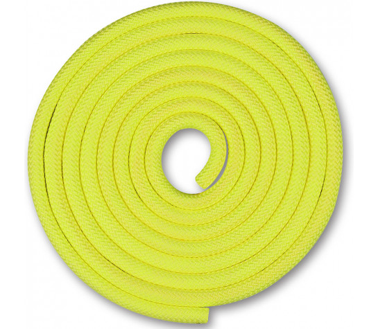 Скакалка гимнастическая "INDIGO" утяжелённая,3м. лимонный Лимонный image