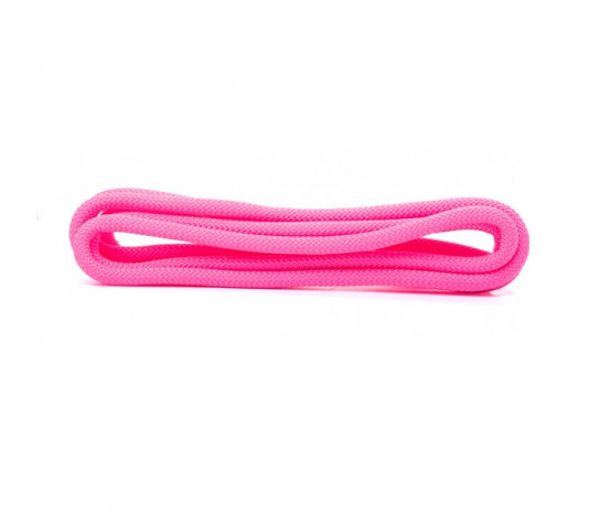 Скакалка для художественной гимнастики розовая с люрексом Розовый image