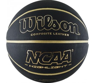 Мяч баскетбольный. WILSON NCAA Highlight Gold, р.7