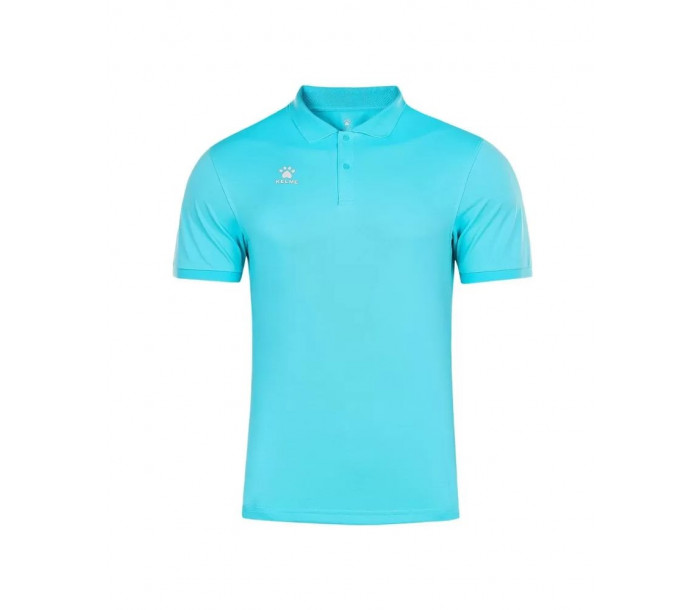Футболка-поло KELME Short sleeve polo shirt, бирюзовый p.XXL