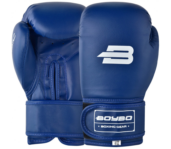 Перчатки боксерские BoyBo Basic 10oz синий