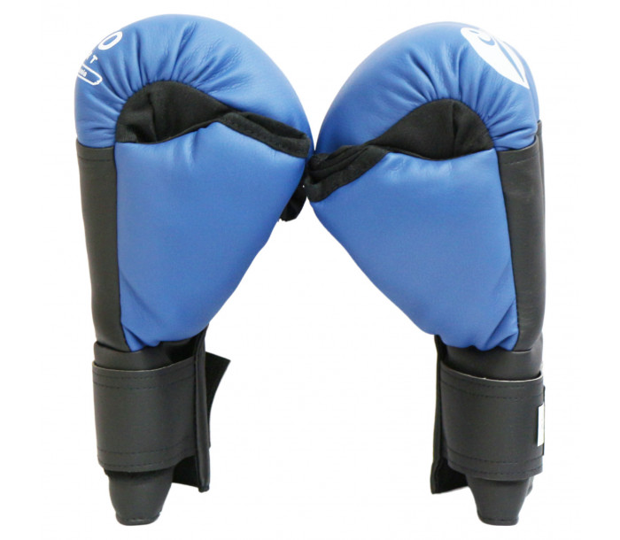Перчатки для рукопашного боя "Rusco Sport" 10oz синие-фото 2 hover image