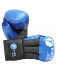 Перчатки для рукопашного боя "Rusco Sport" PRO 10oz синие Синий-фото 7 additional image