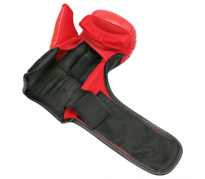 Перчатки для рукопашного боя "Rusco Sport" PRO 6oz красные-фото 2 hover image