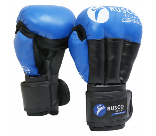 Перчатки для рукопашного боя "Rusco Sport" Классик (8oz S) синие