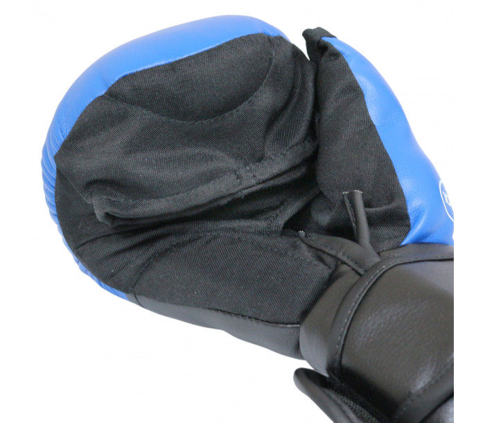 Перчатки для рукопашного боя "Rusco Sport" Классик (8oz M) синие-фото 2 hover image