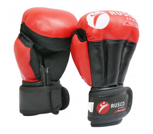 Перчатки для рукопашного боя "Rusco Sport" Классик (8oz S) красные