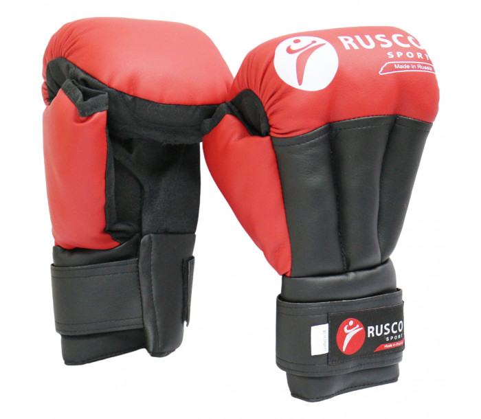 Перчатки для рукопашного боя "Rusco Sport" 6oz красные