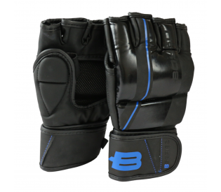 Перчатки для ММА Boybo B-series, черно-синие р.XL