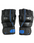 Перчатки для ММА Boybo B-series, черно-синие р.XL Чёрный-фото 5 additional image