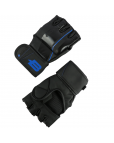 Перчатки для ММА Boybo B-series, черно-синие р.S Чёрный-фото 5 additional image