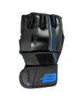 Перчатки для ММА Boybo B-series, черно-синие р.S Чёрный-фото 4 additional image