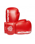 Перчатки боксерские "BoyBo" TWIN, IKB-42 (одобрено ФБР, ФКР),10oz красный Красный-фото 3 additional image