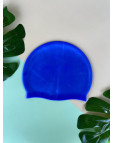 Шапочка для плавания "Elous" BIG Stamp, силиконовая, синий Синий-фото 2 additional image