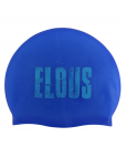 Шапочка для плавания "Elous" BIG Stamp, силиконовая, синий Синий-фото 3 additional image