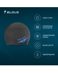 Шапочка для плавания "Elous", силиконовая, Россия чёрная Чёрный-фото 2 additional image