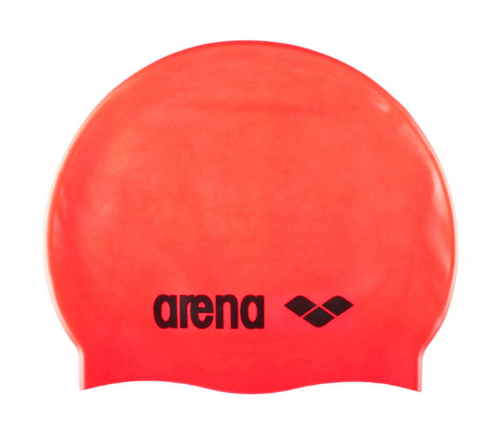Шапочка для плавания. "ARENA Classic Silicone" ярко-красный
