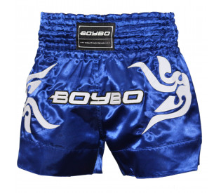 Шорты для тайского бокса"BoyBo" р.S синий