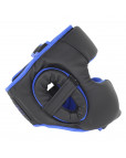 Шлем "BoyBo" Атака тренировочный, чёрно-синий p.(S/M) Чёрный-фото 3 additional image