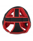 Шлем "BoyBo" Атака тренировочный, чёрно-красный p.(L/XL) Чёрный-фото 5 additional image