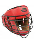 Шлем с металлической решеткой "BoyBo" Flexy красный BP2005 (M) Красный-фото 4 additional image