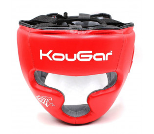 Шлем тренировочный "KouGar" p.M красный