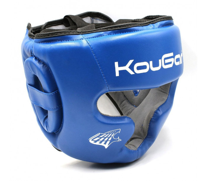 Шлем тренировочный "KouGar" p.M синий-фото 2 hover image