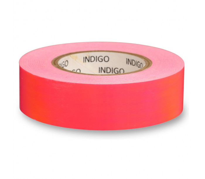 Обмотка для гимнастического обруча "INDIGO Сhameleon", 20мм*14м, зеркальная, на подкладке, розовый
