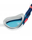 Очки для плавания "SPEEDO Biofuse 2.0", 8-00233214502, СИНИЕ линзы, белая оправа Синий-фото 3 additional image