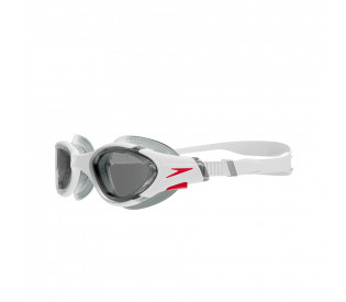 Очки для плавания "SPEEDO Biofuse 2.0", 8-00233214500, ДЫМЧАТЫЕ линзы, белая оправа