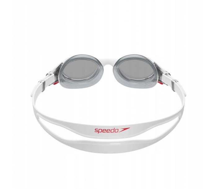 Очки для плавания "SPEEDO Biofuse 2.0", 8-00233214500, ДЫМЧАТЫЕ линзы, белая оправа-фото 2 hover image