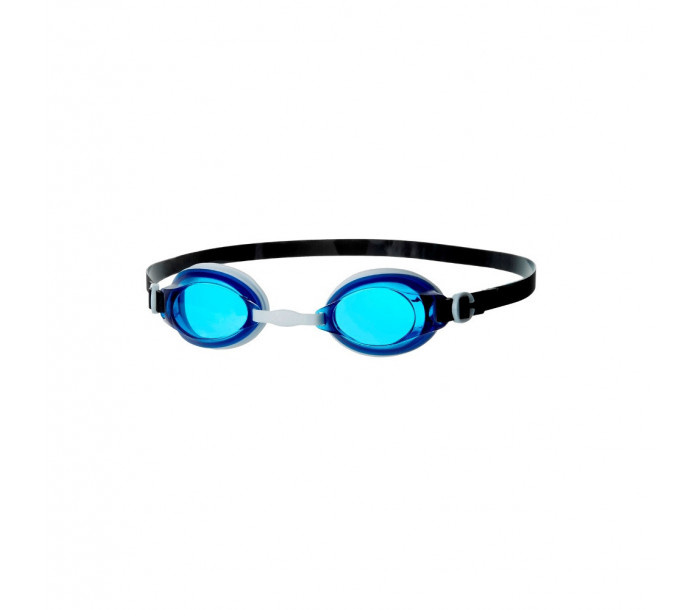 Очки для плавания "SPEEDO Jet", синие линзы, белая оправа