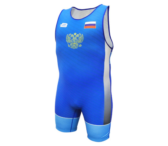 Трико борцовское "BoyBo" PROFI р.3XL синий Синий image