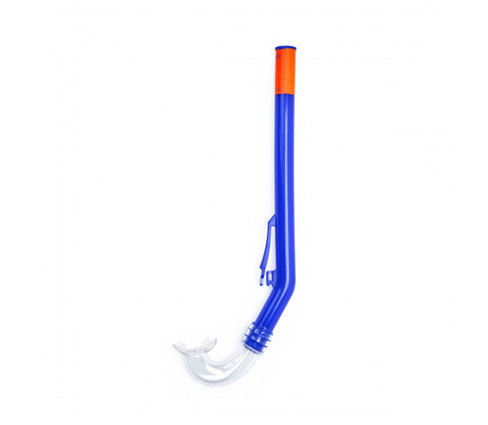 Трубка плавательная SALVAS Kid Snorkel, без клапана, размер детский Синий image
