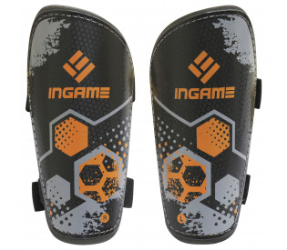 Щитки футбольные "Ingame" Freestyle IF-401 оранжевые (XS)
