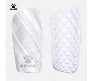 Щитки футбольные "KELME" Shin pads 8201HJ5003-117, белые, р. M