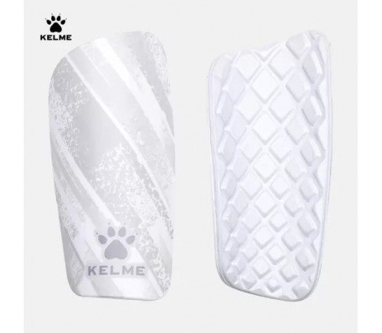 Щитки футбольные "KELME" Shin pads 8201HJ5003-117, белые, р. M Белый image