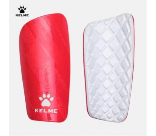 Щитки футбольные "KELME" Shin pads 8201HJ5003-600, красные, р. M